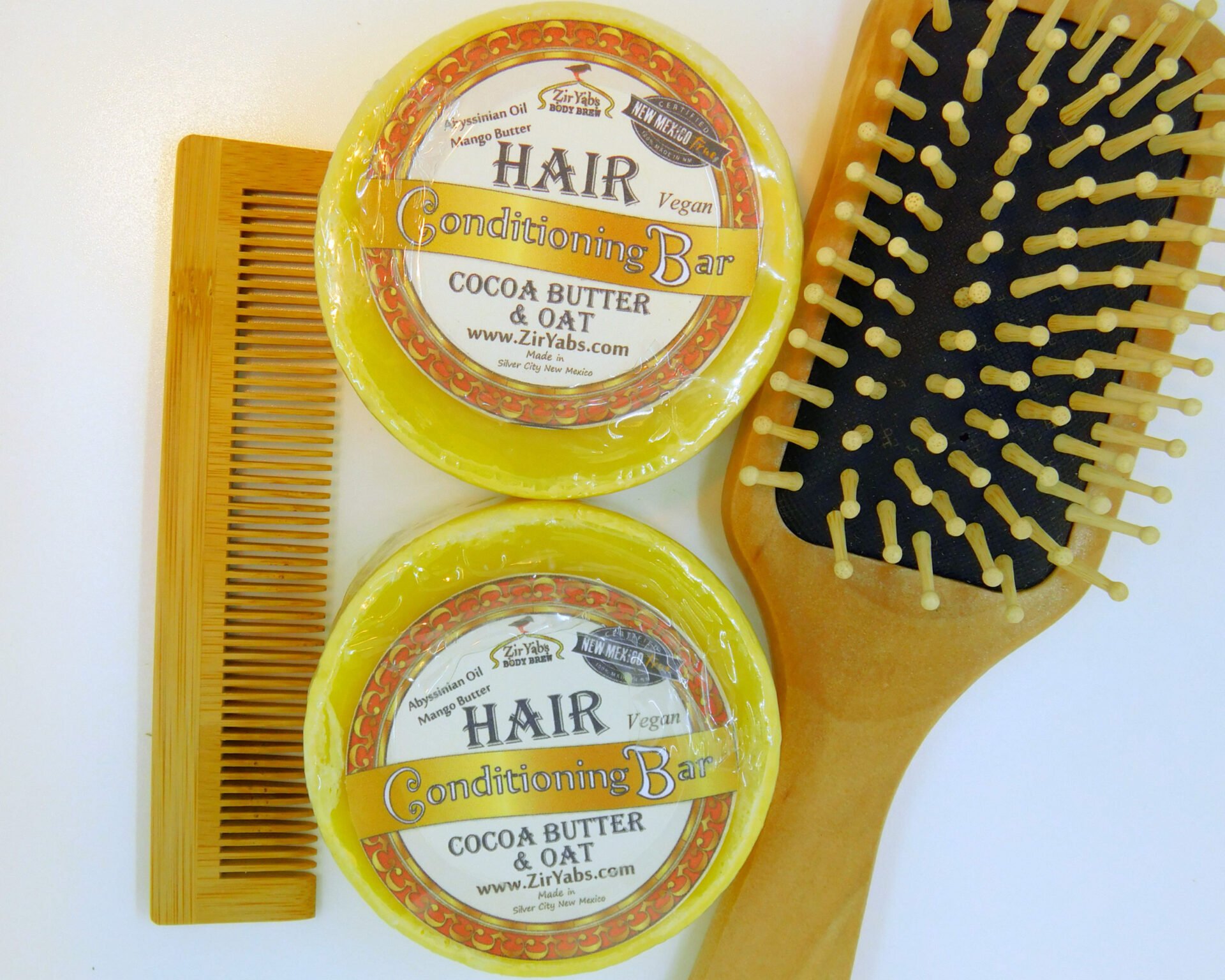 HAIR CONDITIONER BAR with Abyssinian Oil Ziryabs Body Brew