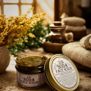 Soda FACE SCRUB with Turmeric & Neem