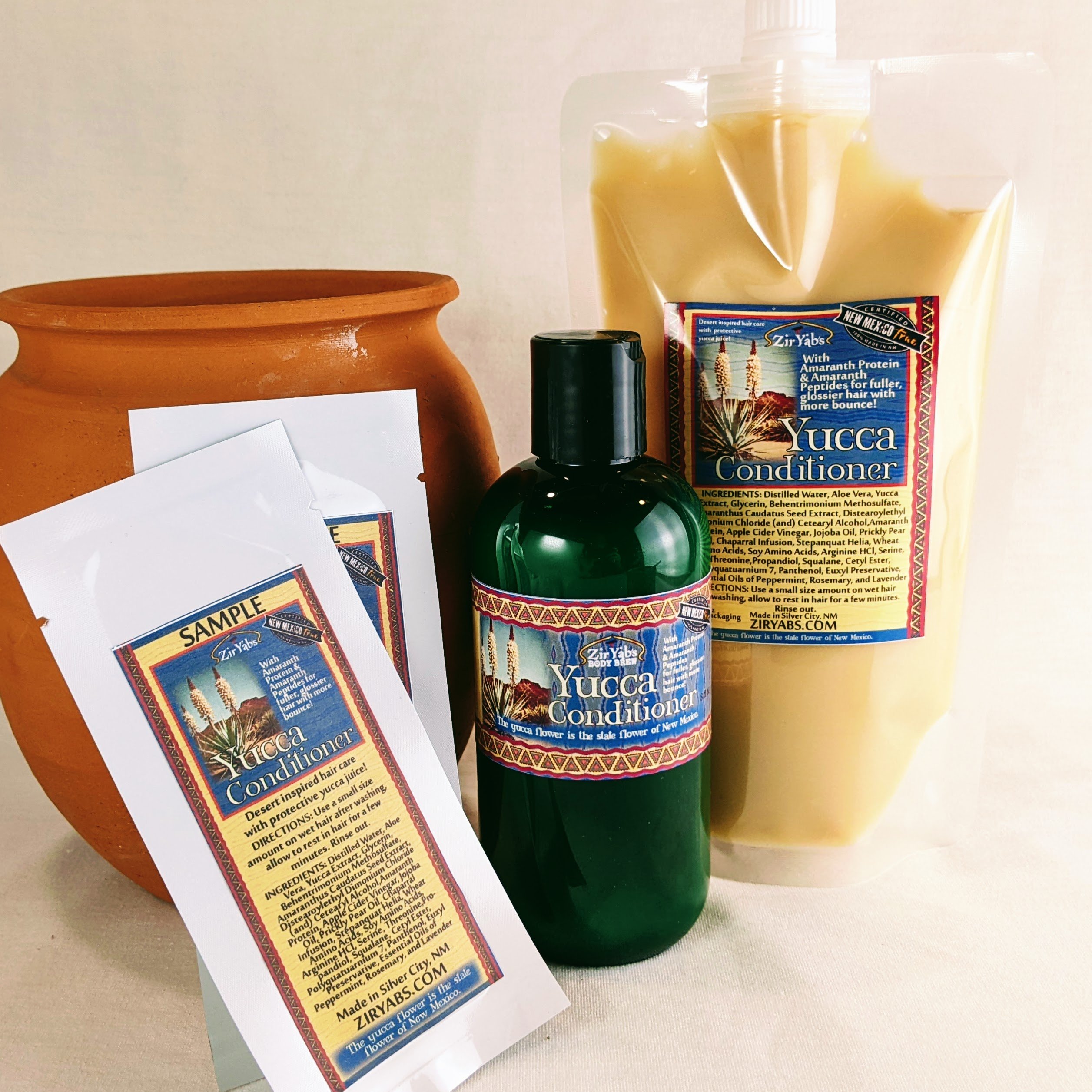 トリートメント yuca Yucca HAIR CONDITIONER using Desert Strong Plants - Ziryabs Body Brew